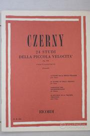 CZERNY,  24 studi per piano, libro
