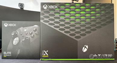 xbox series x + xbox controller elite series 2