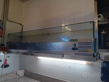 Vetrina porta condimenti pizzeria