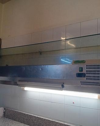 Vetrina porta condimenti pizzeria