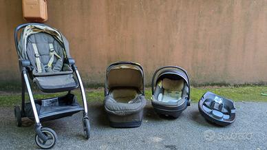 Trio(passeggino, navicella, ovetto) marca GB Maris