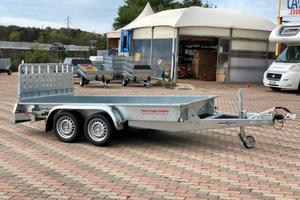 RIMORCHIO TR25F CON RAMPA DI SALITA ESCAVATORE