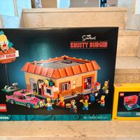 Lego Krusty Burger 10352 + Soggiorno Casa Simpson