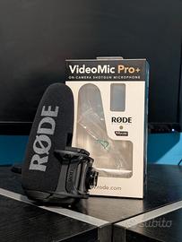 RØDE VideoMic Pro+ microfono shotgun nero