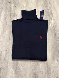 Maglioncino Ralph Lauren L Blu Uomo