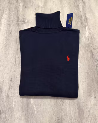 Maglioncino Ralph Lauren L Blu Uomo