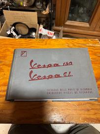 Catalogo parti di ricambio vespa 150 vespa gl 1955