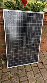 Kit pannello fotovoltaico 120W per veicoli 12 V