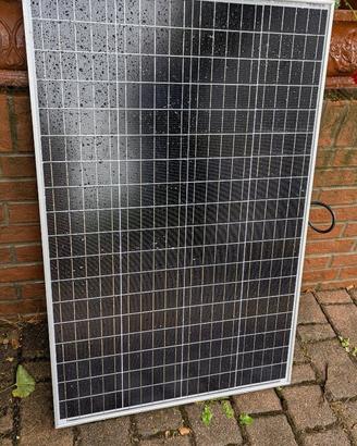 Kit pannello fotovoltaico 120W per veicoli 12 V