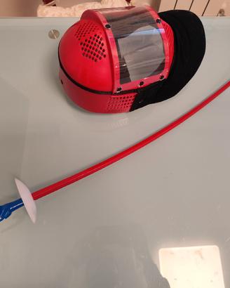 Casco scherma bambino