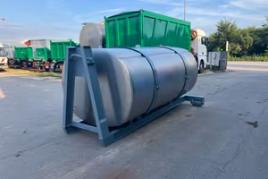 CISTERNA SCARRABILE USATA IN ACCIAIO INOX