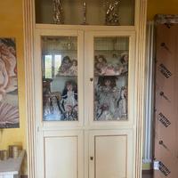 Cristalliera vetrina liberty