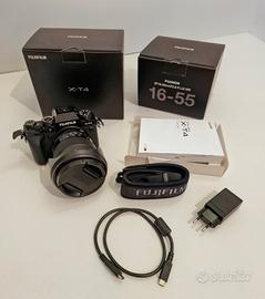 Fujifilm xt4 + obbiettivo xf 16-55mm f2.8 