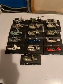 Collezione modelli vespa
