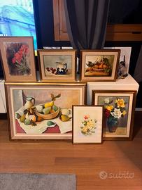 Quadri con cornice d’orata