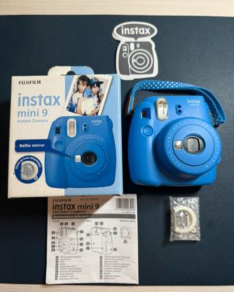 Fujifilm Instax Mini 9 Instant Camera(Blu)
