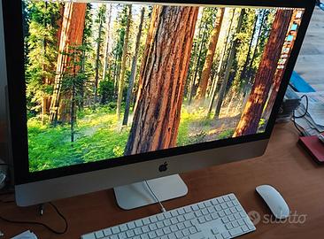 iMac 27" Retina 5K i7 40GB RAM come nuovo!