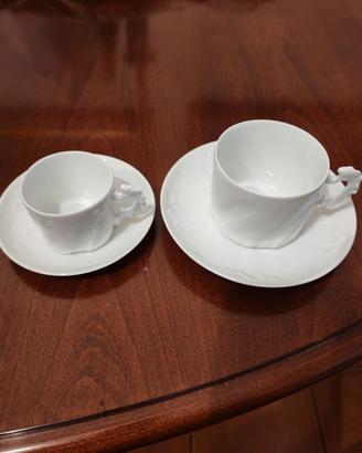 servizio da caffè 12 pezzi + da tè 6 pezzi 