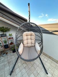 Poltrona sospesa da esterno