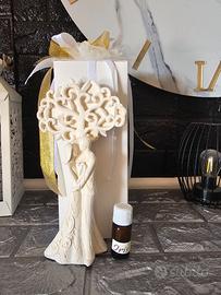 Bomboniera matrimonio Albero della Vita in gesso