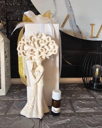 Bomboniera matrimonio Albero della Vita in gesso