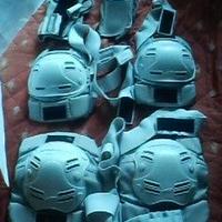 SET Pattinaggio 6 pz prot. Ginocchia, gomiti,polsi