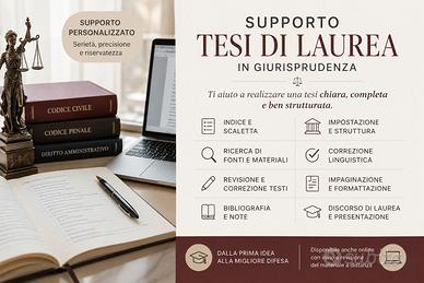 Aiuto tesi universitarie giurisprudenza