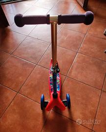 Monopattino bambini He-Man usato pochissimo 
