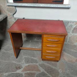 scrivania ufficio anni '70