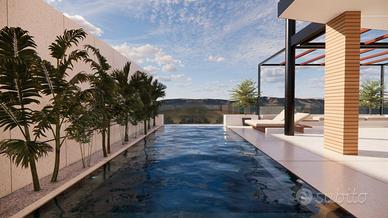 Nuova costruzione 200 mq con piscina e terrazzo