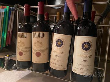 Lotto Sassicaia Tignanello
