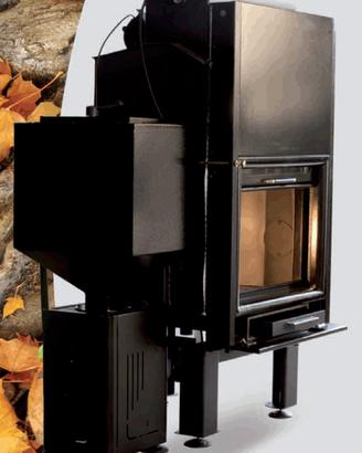 Termocamino Idro Legna - Pellet - Nocciolino. 50%
