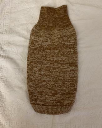 Maglioncino per cani, colore marrone