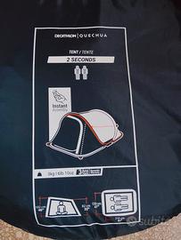 tenda ⛺ a due secondi a 2 persone x campeggio 