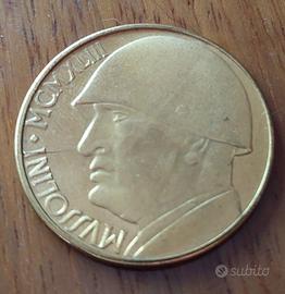 Medaglia 20 lire Mussolini 1943