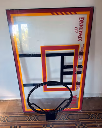 Tabellone basket Spalding NBA con canestro