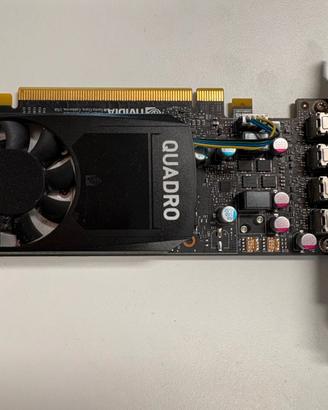 NVIDIA Quadro P600 2GB GDDR5 – GPU professionale P