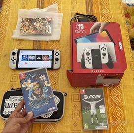 Nintendo switch oled piu 13 giochi