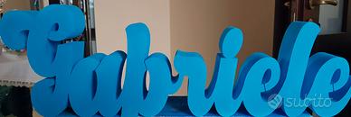 SCRITTE IN POLISTIRENE