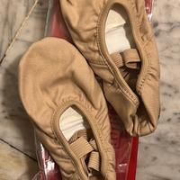 Mezze punte danza color carne capezio