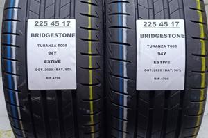 2 GOMME 225 45 17 BRIDGESTONE RIF4796