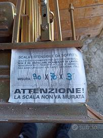scala retrattile 90x70 cm.