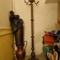 Appendiabiti in Ottone Massiccio Stile Classico