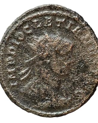 MONETA ROMANA CESARE VALERIO DIOCLEZIANO 284-305