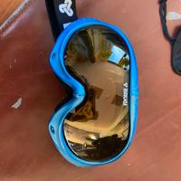 Maschera da sci BRUGI per bambino blu