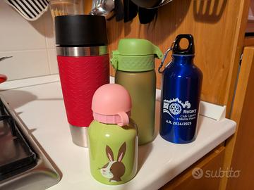 borracce bambina e tazza termica adulti
