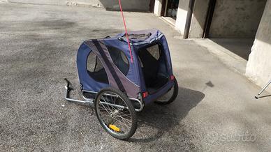 carrello da bicicletta porta cani