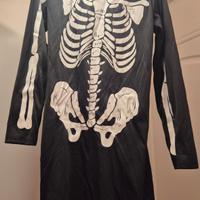 Vestito Halloween, Scheletro 7/9 anni.