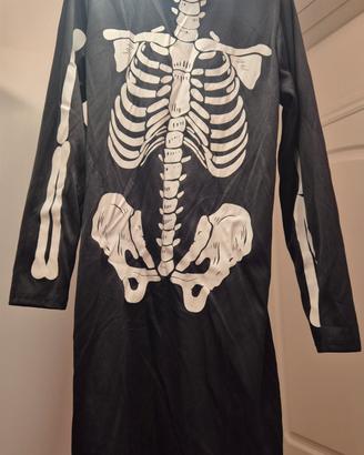 Vestito Halloween, Scheletro 7/9 anni.