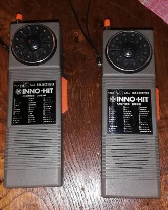 Coppia walkie talkie vintage INNO-HIT